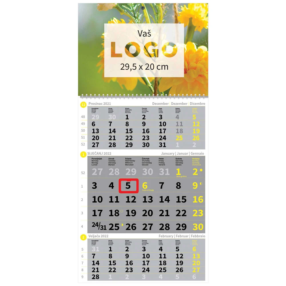 Dizajn i grafička priprema kalendara