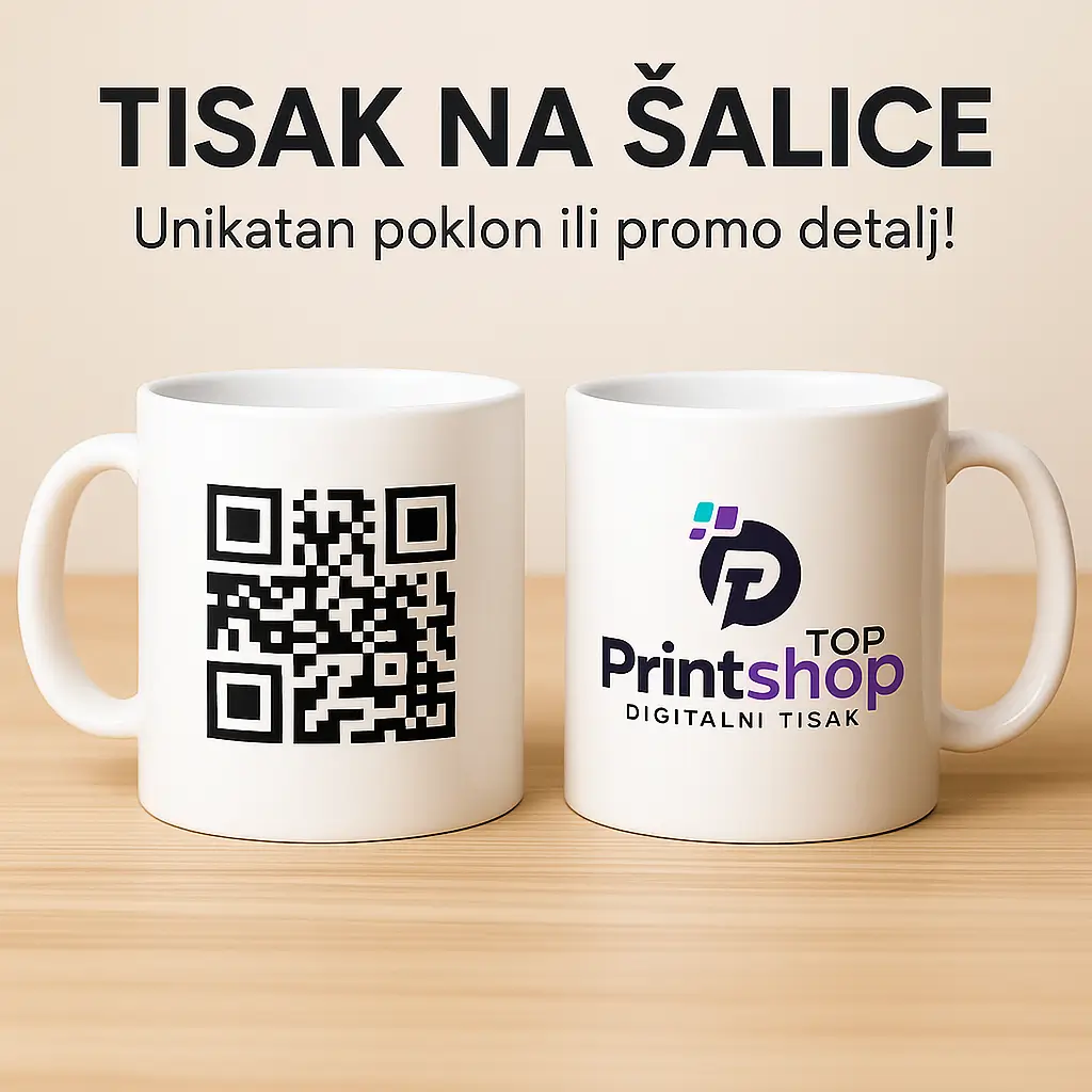 šalice s tiskom