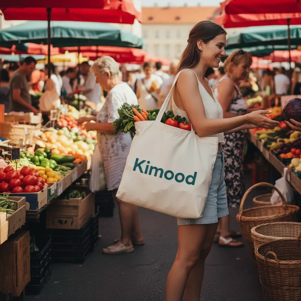 Kimood torba s tiskom logotipa