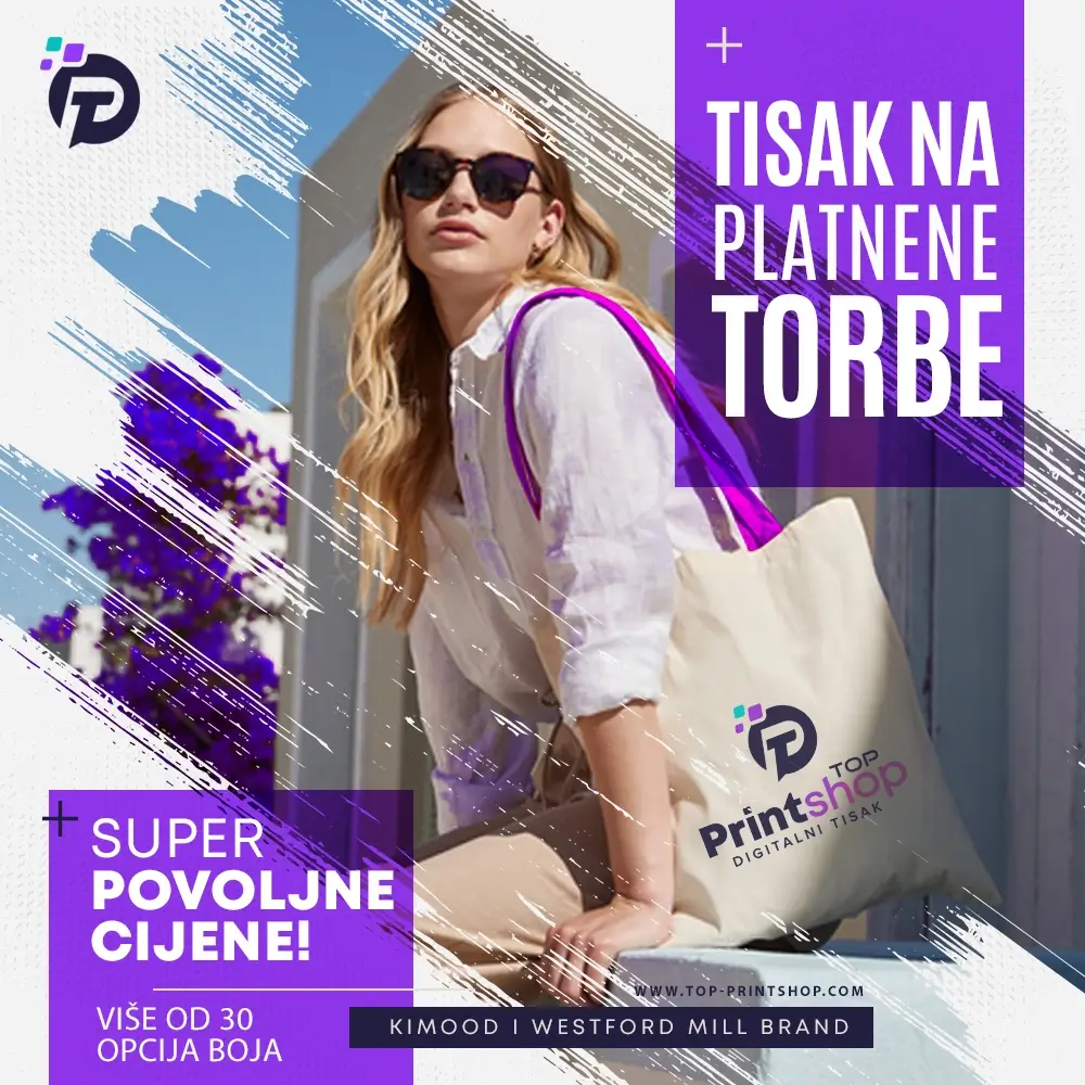 tisak na platnene torbe
