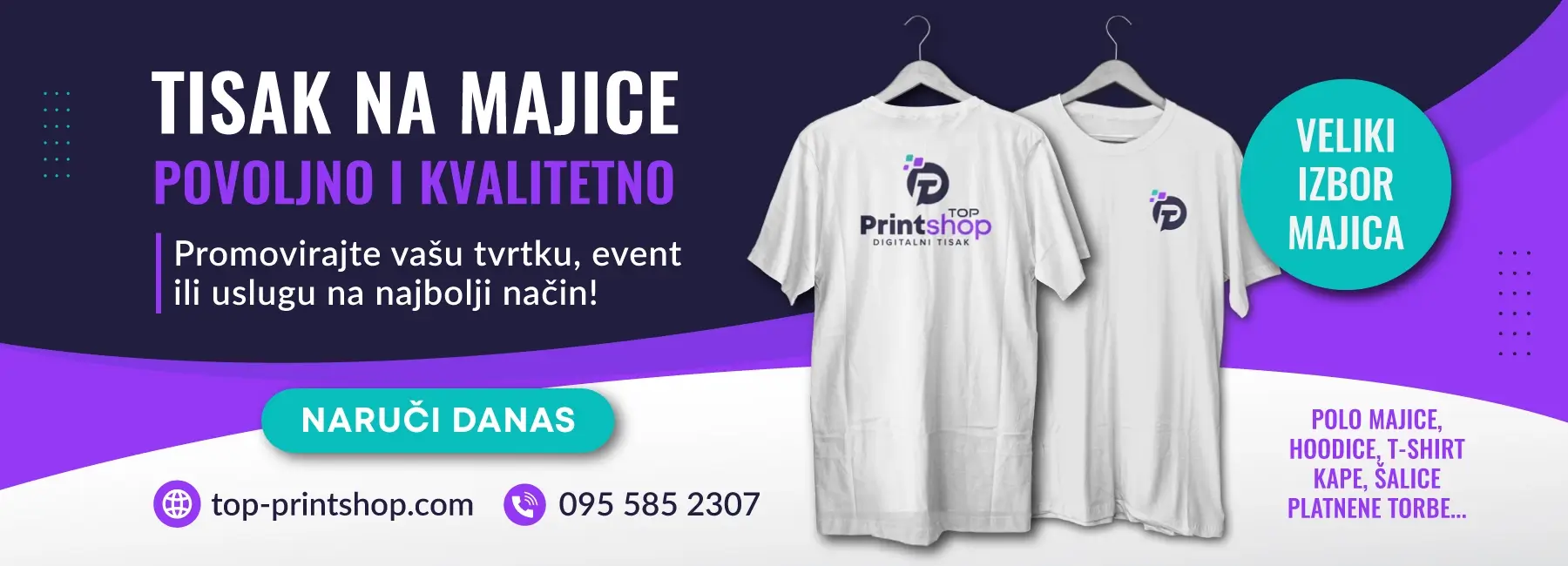 Tisak na majice