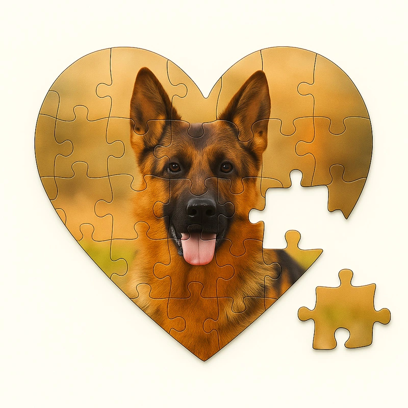 Foto Puzzle Srce
