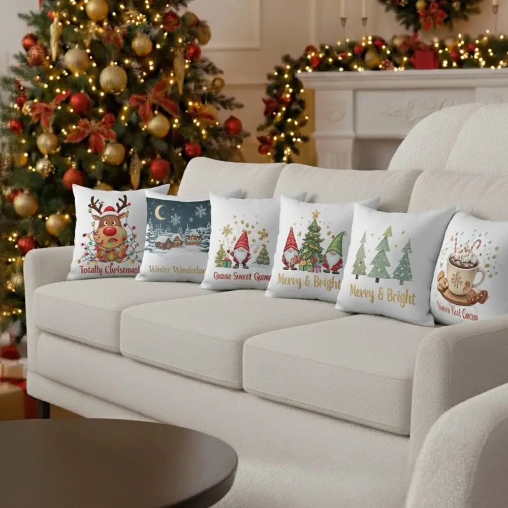 Moderni božićni jastuci