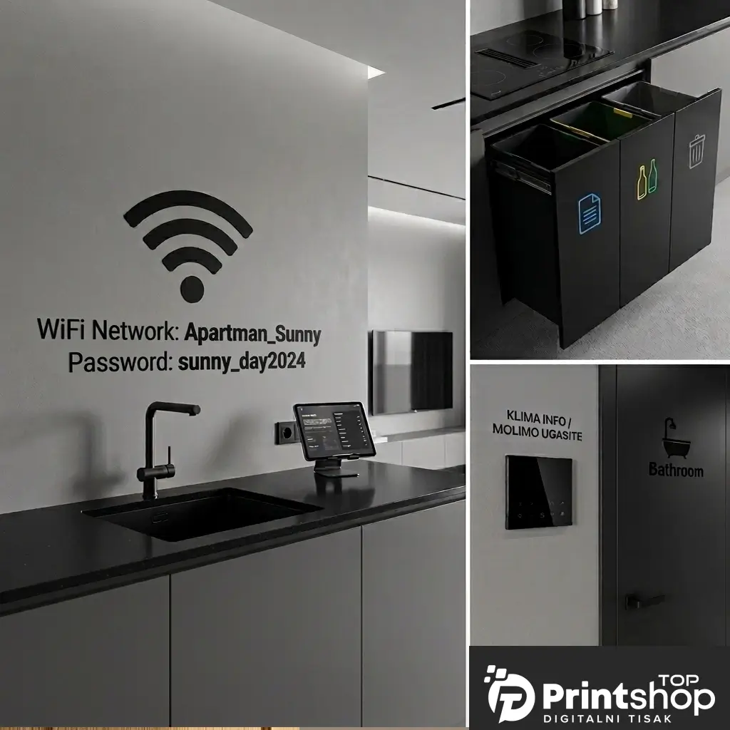 wifi lozinka zidni natpis